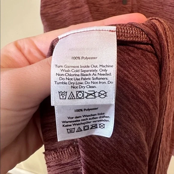 Eddie Bauer Burgundy Quarter-Zip Pullover size Tall 3xl - Picture 5 of 5